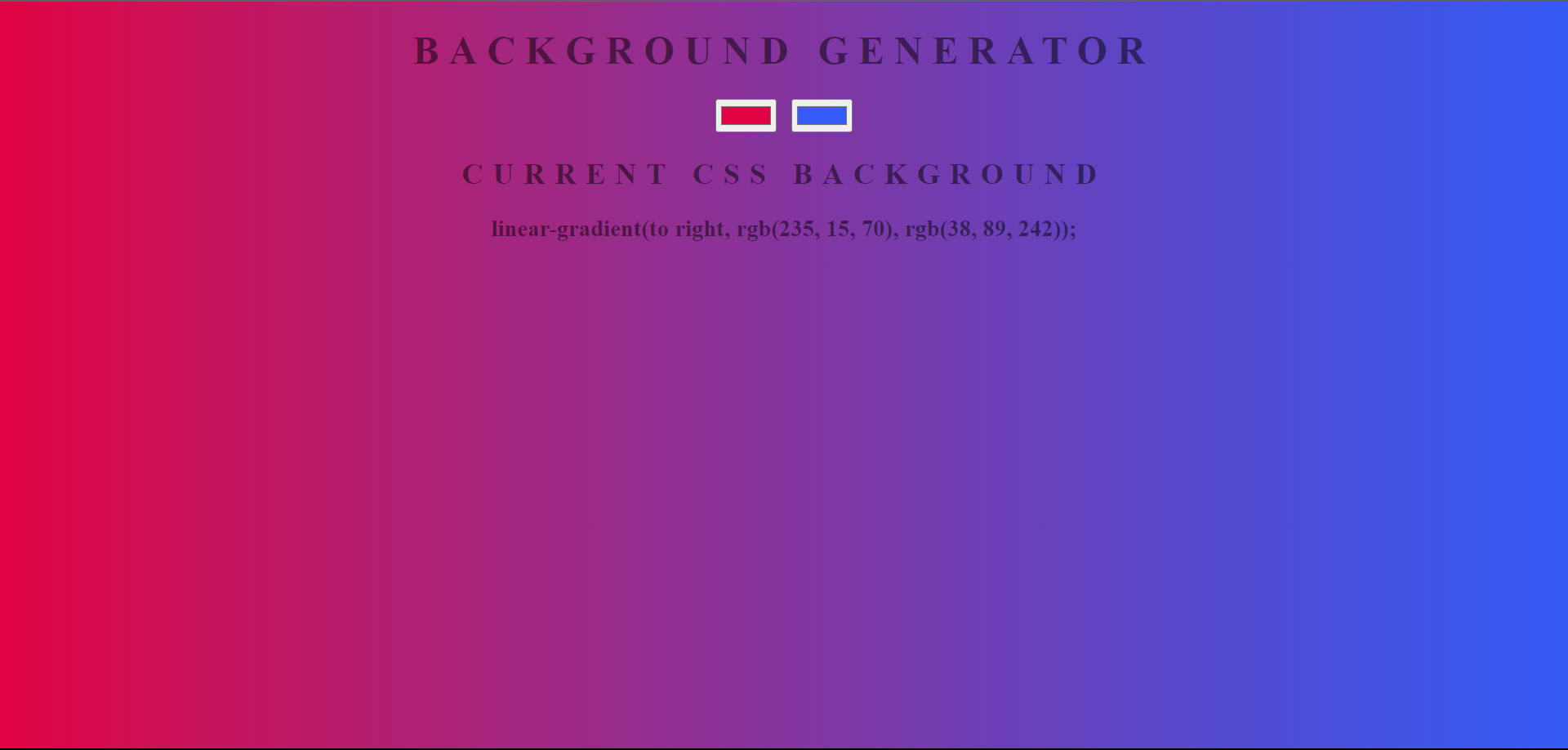 color generator